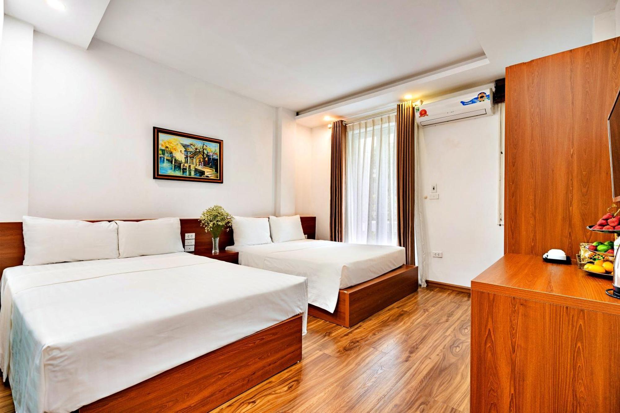 Serene Hotel Hanoi Buitenkant foto