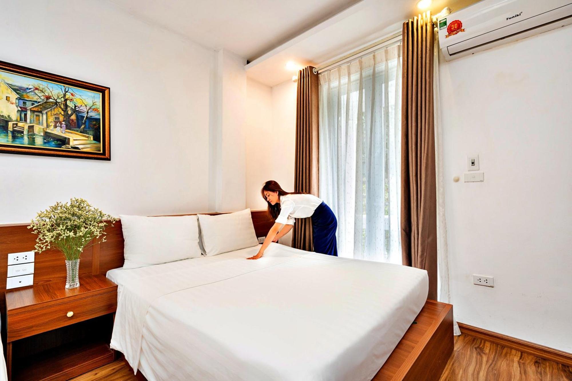 Serene Hotel Hanoi Buitenkant foto